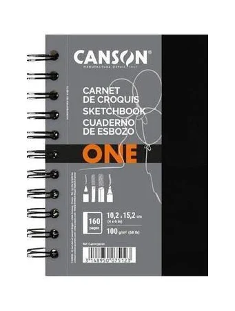 Caiet de schite Canson Spiral-Bound Short Side One [1]