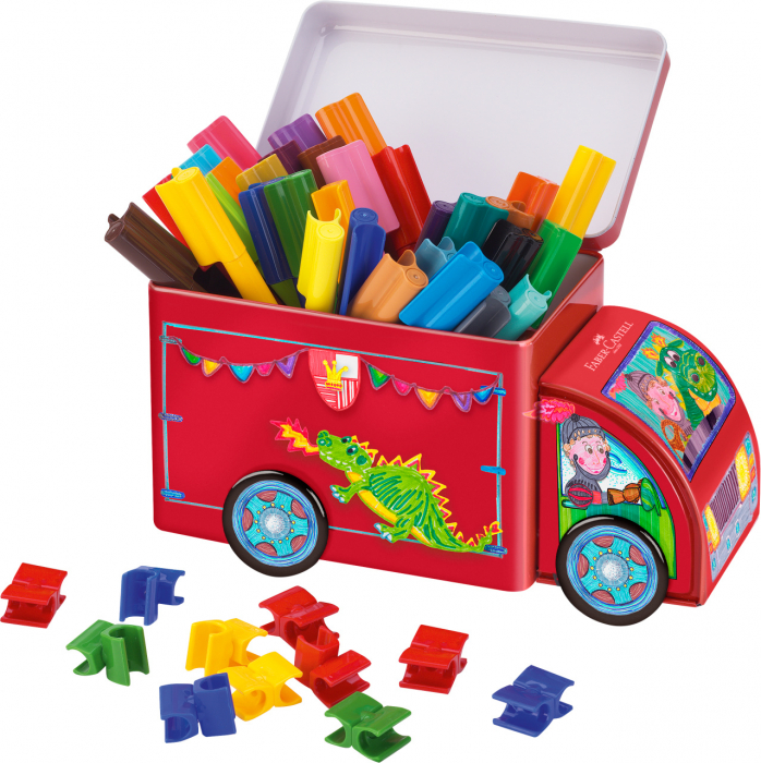 CARIOCA 33 CULORI CAMION CONNECTOR FABER-CASTELL [2]