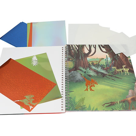 Carte Activitati Stick & Shine Dino World [2]