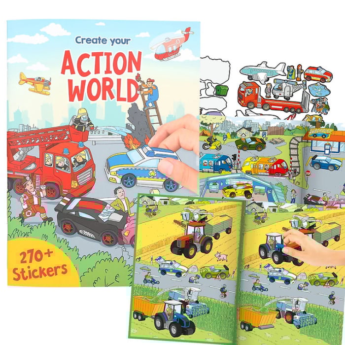 Carte Creativitate Action World [1]