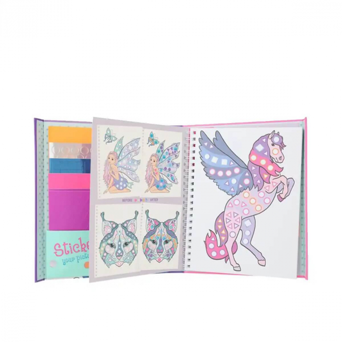 Carte cu stickere Fantasy Top Model [4]