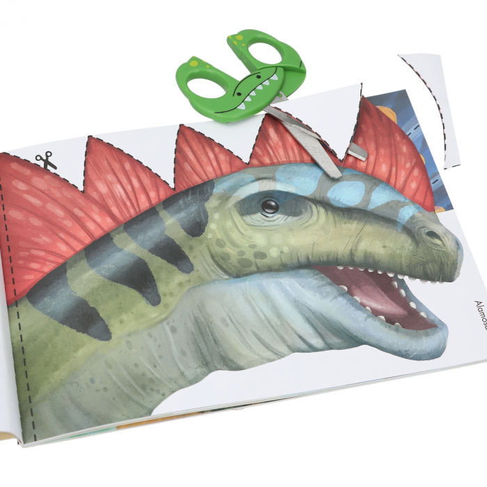 Carte de decupat Snip Snap Book Dino World [5]