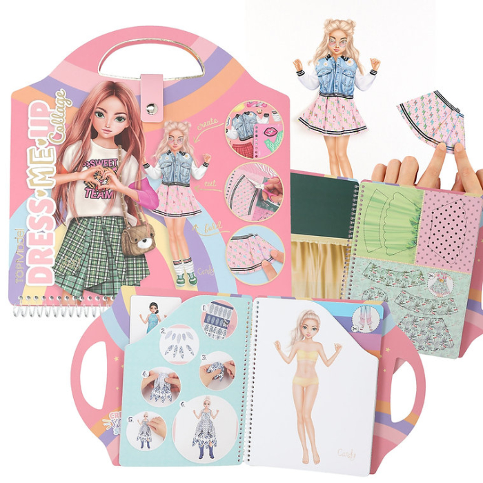 Carte Dress Me Up Collage Top Model [1]