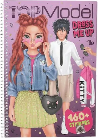 Carte Dress Me Up Kitty Top Model [1]
