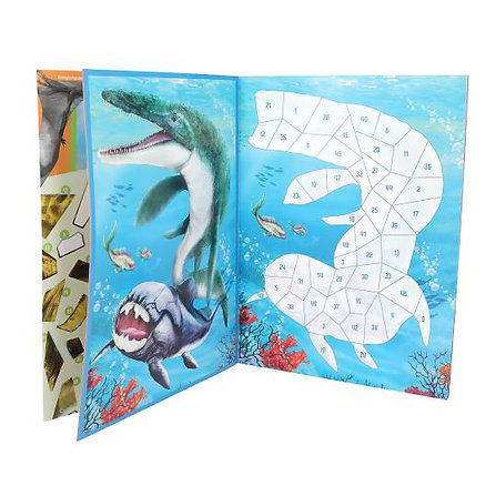 Carte Numere cu Stickere Dino World [2]