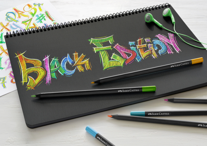 CREIOANE COLORATE 36 CULORI BLACK EDITION FABER-CASTELL [5]