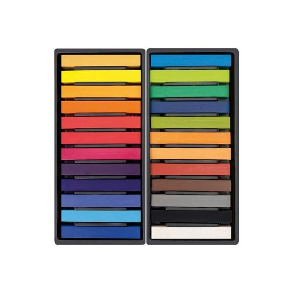 Creioane soft pastel cu 24 de culori Milan [2]