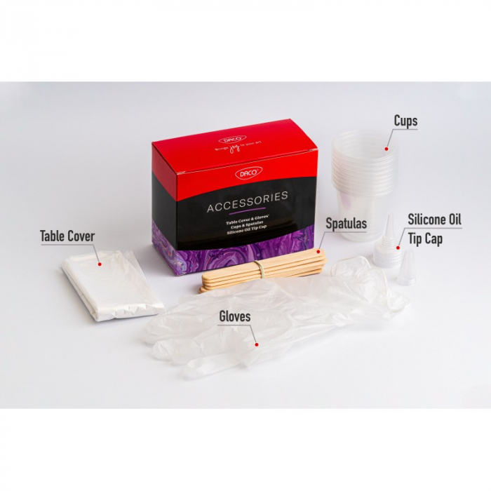 Culori acril 20 culori 60 ml Pouring DACO [2]