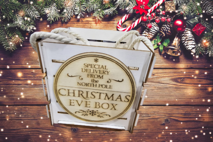 Cutie de Crăciun din lemn - Special Delivery from the North Pole Mica [2]