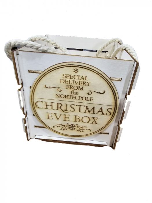 Cutie de Crăciun din lemn - Special Delivery from the North Pole Mica [1]