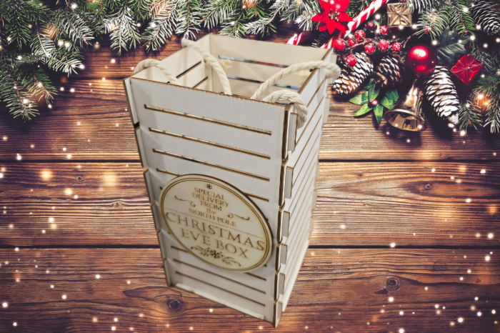 Cutie de Crăciun din lemn - Special Delivery from the North Pole Mare [3]