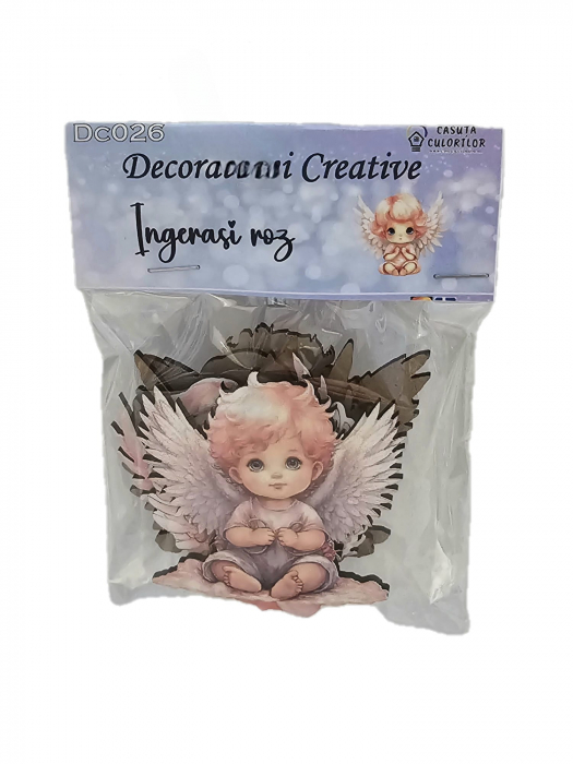 Decoratiuni Creative dc026 - Ingerasi roz [2]