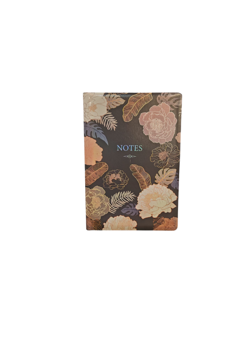 Jurnal C6 CNX 6500-32, 160 pagini, flori, coperta carton, cu suport de pix [1]