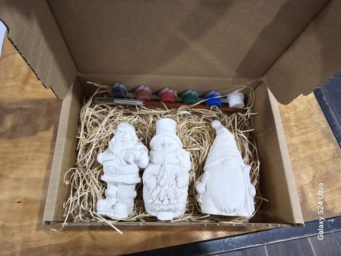 Kit de pictură 3D - Personaje de Crăciun [3]