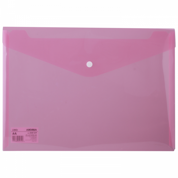 MAPA PLASTIC CU BUTON A4 ROSIE DELI [1]