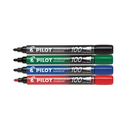 Marker permanent Pilot 100 varf rotund [1]