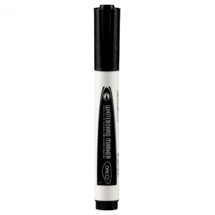 Marker tablă magnetică negru DACO [1]