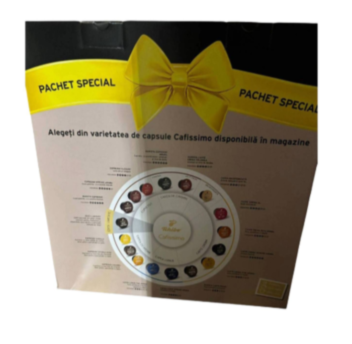 Pachet CAFISSIMO Pure Plus, espressor, albastru + 240 capsule cafe [2]