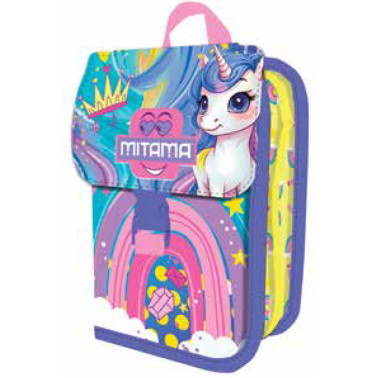 Penar cu 4 fermoare, set Mitama, model vis curcubeu pentru fete [1]