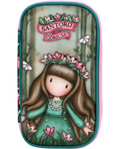 Penar cu rechizite Santoro Gorjuss In The Forest - Woodland Wildflower, 1 fermoar [1]