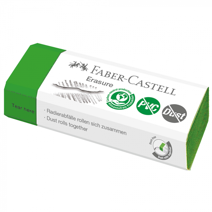 RADIERA CREION  VERDE FABER-CASTELL [1]