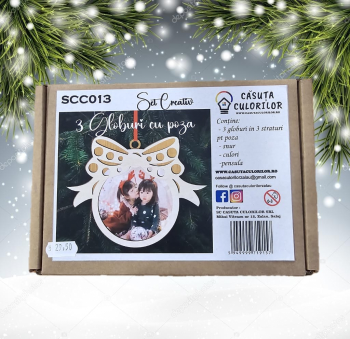 Set creativ pentru globuri personalizate cu poză [2]