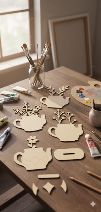 SET CREATIV SCC020 CEAINIC CU FLORI [3]