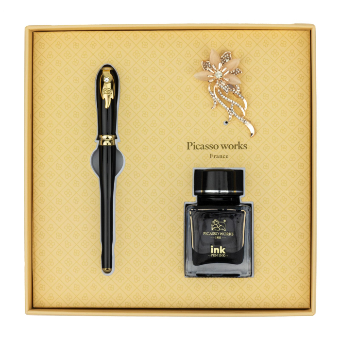 Set cu stilou, calimara cu cerneala si brosa Picasso 986RZ [1]