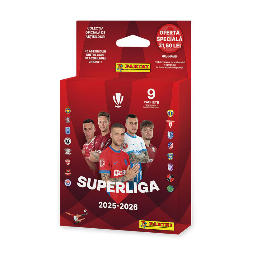 Set de stickere - Panini - Superliga Romaniei 2025 - 2026 - Ecoblister [1]