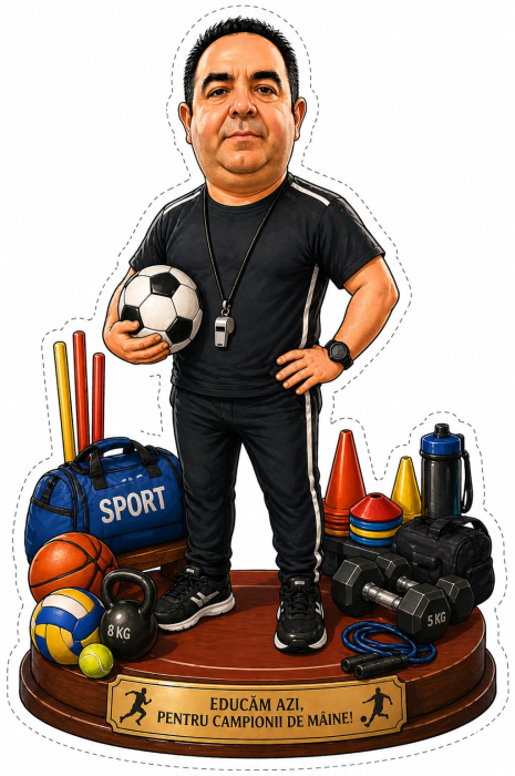 Set MiniMe: Caricatura ta preferata 3d + Agenda cu pix [3]