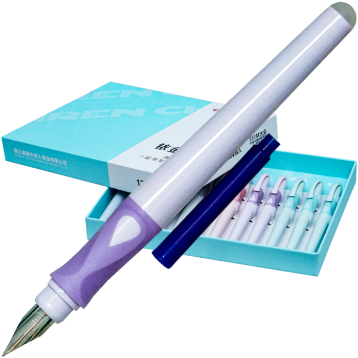 Stilou cu cerneala termosensibila cu o rezerva albastra 551 [1]