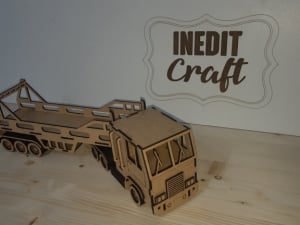 Produse MDF - Camion Mdf cu remorca
