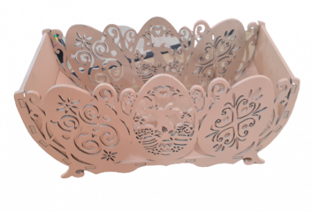 Paste - Cos mdf paste colorat