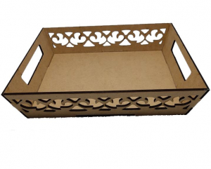 Produse MDF - Tava Mdf Cu Laterale Dantelate