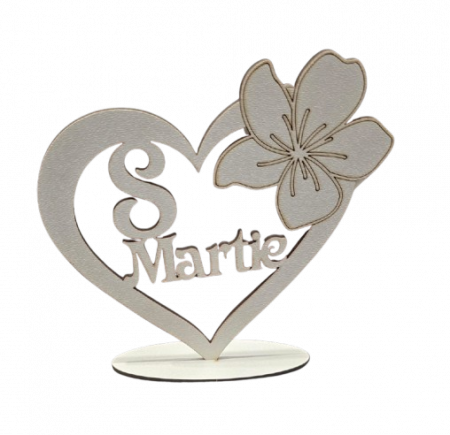 Martie - Plachetă personalizată "8 Martie" - un cadou delicat și memorabil pentru Ziua Internațională a Femeii!