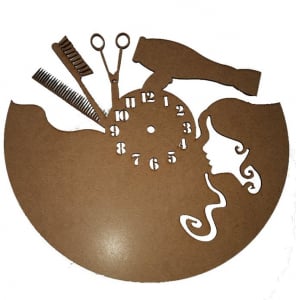 Produse MDF - Cadran Ceas Coafor