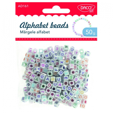 Accesorii Craft - Accesorii craft - AD161 Mărgele alfabet DACO