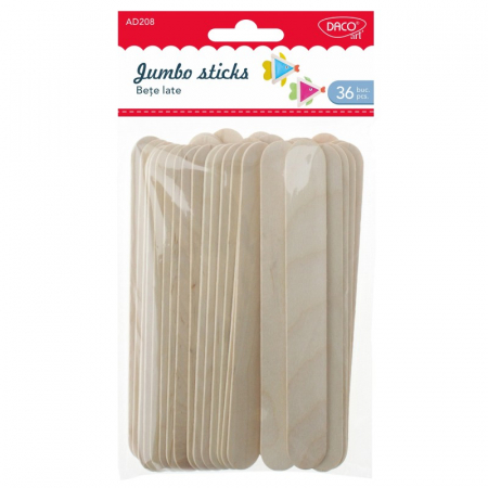 Accesorii Craft - Accesorii craft - AD208 Bețe late DACO