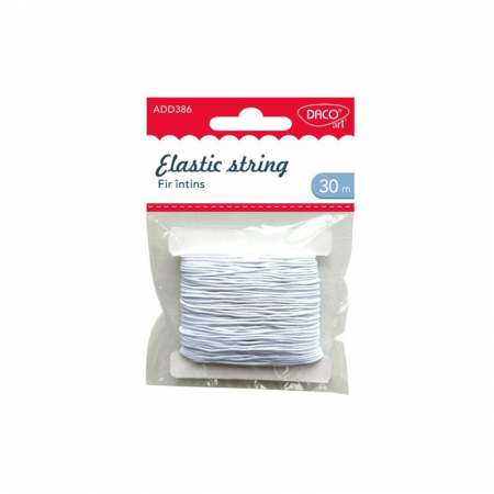 Accesorii Hobby, Craft - Accesorii craft - AD386 Fir întins alb DACO