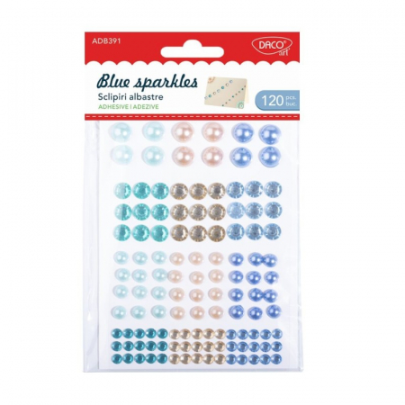 Accesorii Hobby, Craft - Accesorii craft - AD391 Sclipiri albastre DACO
