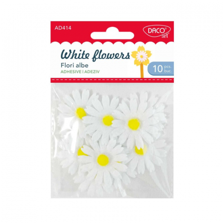 Accesorii Hobby, Craft - Accesorii craft - AD414 Flori albe DACO