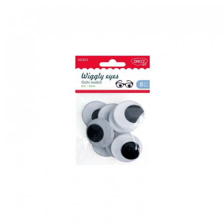 Accesorii Hobby, Craft - Accesorii craft - AD423 Ochi mobili mari DACO