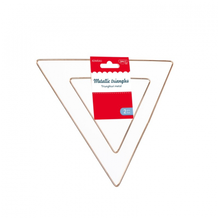 Accesorii Hobby, Craft - Accesorii craft - AD445AU Triunghiuri metal DACO