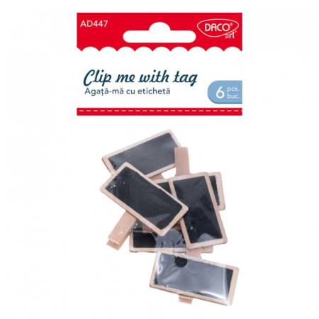 Accesorii Hobby, Craft - Accesorii craft - AD447 Agață-mă cu etichetă DACO