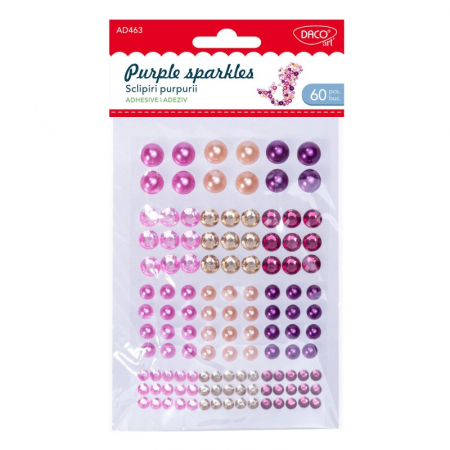 Accesorii Hobby, Craft - Accesorii craft - AD463 Sclipiri purpurii DACO