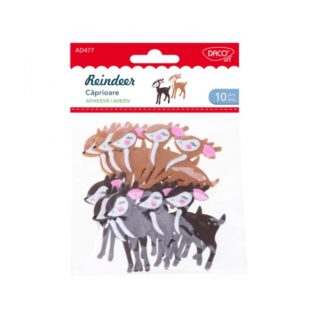 Accesorii Hobby, Craft - Accesorii craft - AD477 Căprioare DACO