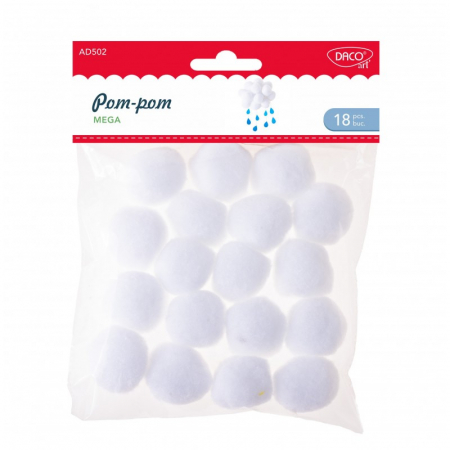 Accesorii Hobby, Craft - Accesorii craft - AD502 Pom-pom mega DACO