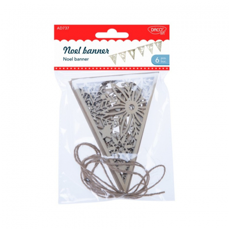 Craciun - Accesorii craft - AD737 Banner Noel DACO