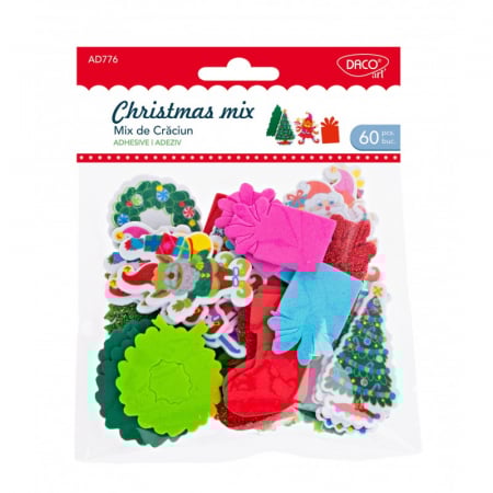 Craciun - Accesorii craft - AD776 Mix de Crăciun DACO