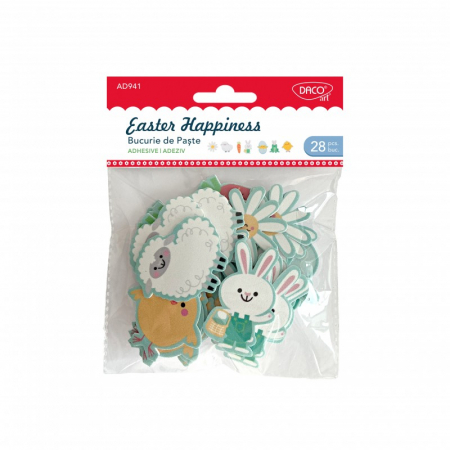 Paste - Accesorii craft - AD941 Bucurie de Paște DACO